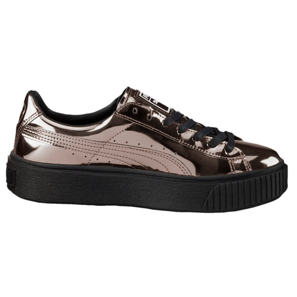 [362339-03] Womens Basket Platform Metallic