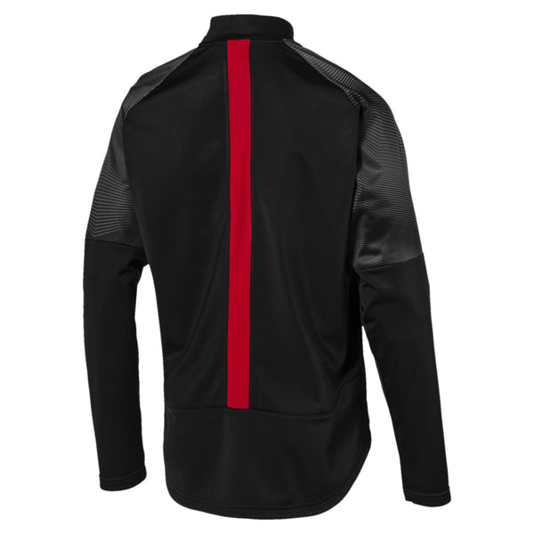 [754864-01] Mens AC Milan Stadium Poly Jacket W/ Sponsor