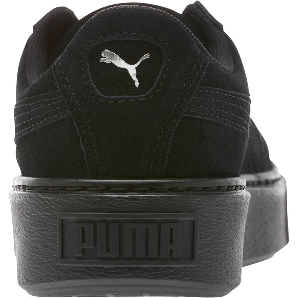 [365866-01] Womens Suede Platform Crushed Gem