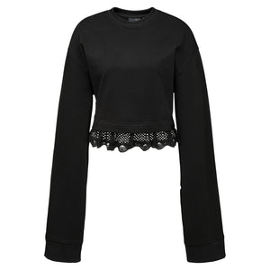 [574289-04] Womens Puma x Fenty by Rihanna Cropped Long Sleeve