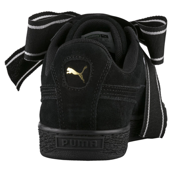 [364084-01] Womens Suede Heart Satin Ii