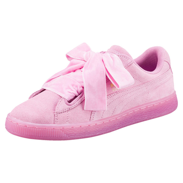 [363229-02] Womens Suede Heart Reset
