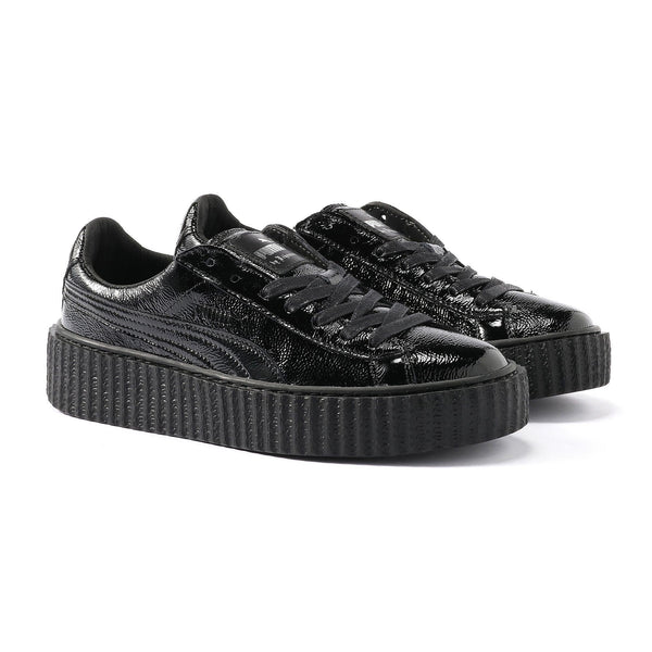 [364465-01] Womens Creeper Wrinkled Patent