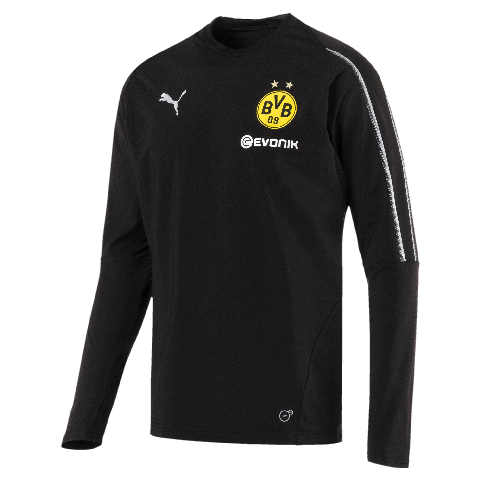 [753367-02] Mens BVB Training Sweat W/ Sponsor Logo