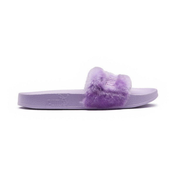 [365772-02] Womens Fur Slide