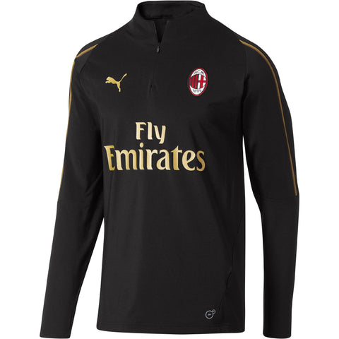 [754457-01] Mens AC Milan 1/4 Zip Top W/ Zipped Pockets