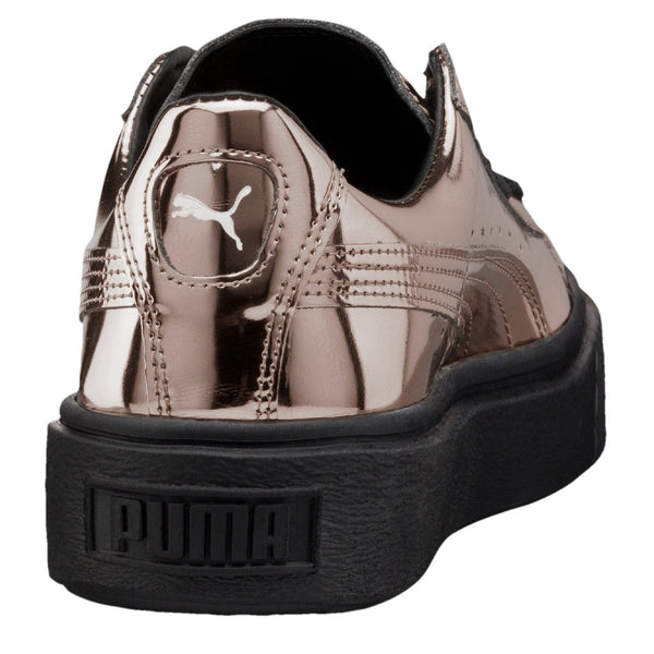 [362339-03] Womens Basket Platform Metallic