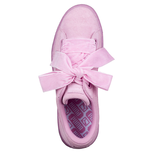 [363229-02] Womens Suede Heart Reset