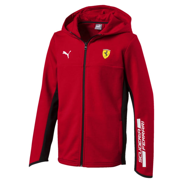 [576720-01] Youth Puma Ferrari SF Kids Hooded Sweat Jacket