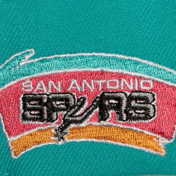 [HHSS4781-SASYYPPPTEAL] MENS NBA SAN ANTONIO SPURS SHREDDER STRETCH SNAPBACK