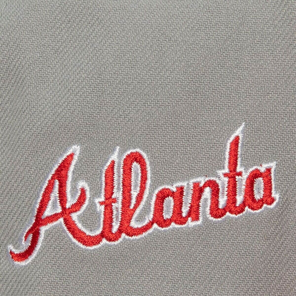 [HHSS6481-ABRYYPPPGREY] MENS MLB ATLANTA BRAVES AWAY SNAPBACK COOP