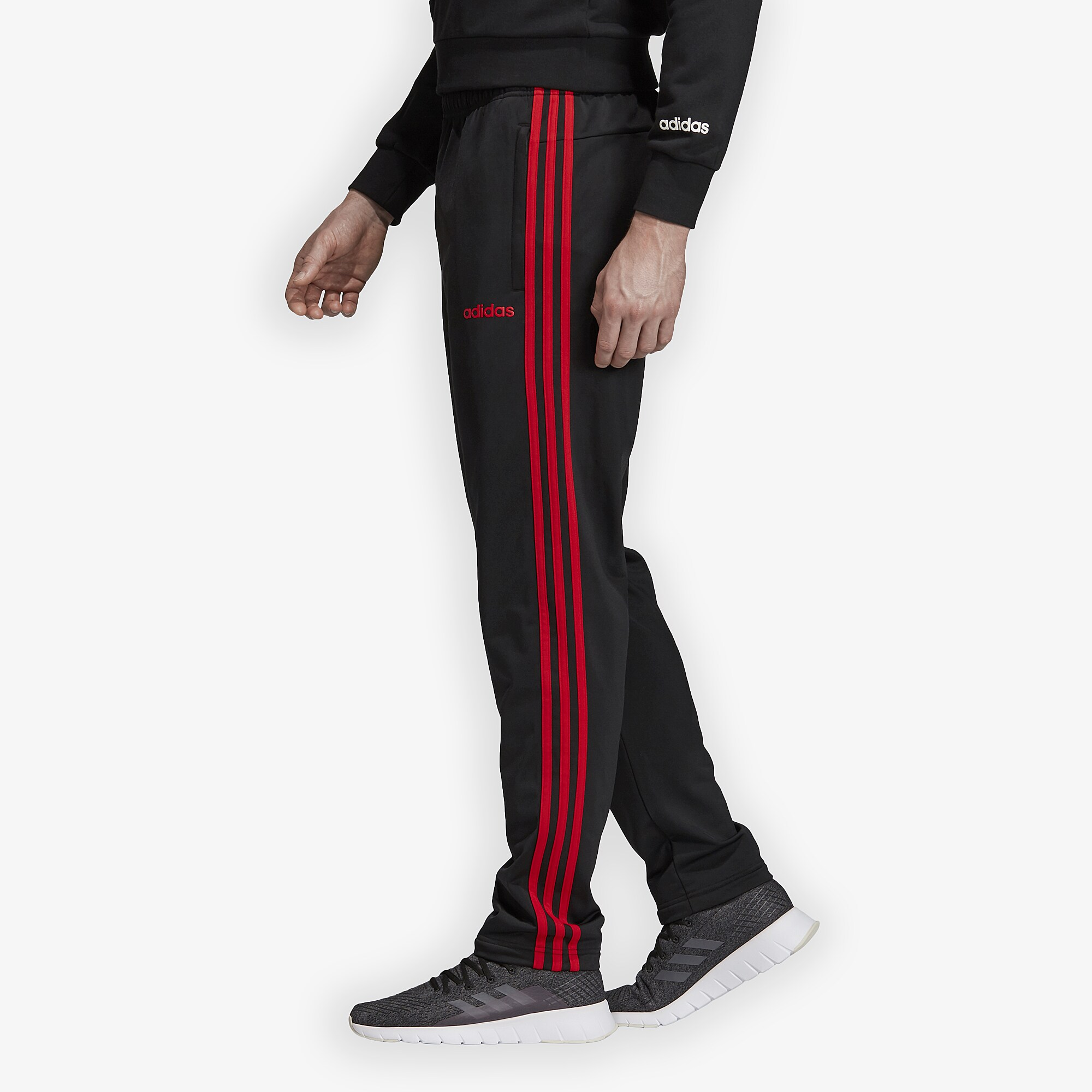 [EB3984] Mens Adidas Essentials 3-Stripe Tricot Tapered Pants