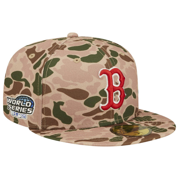 [60237938] MENS NEW ERA MLB BOSTON RED SOX 5950 DUCK CAMO WS04 FITTED