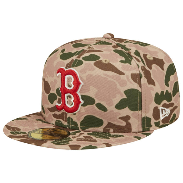 [60237938] MENS NEW ERA MLB BOSTON RED SOX 5950 DUCK CAMO WS04 FITTED
