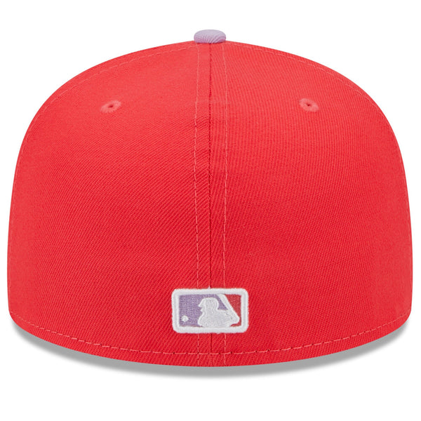[60321608] Mens New Era MLB LA DODGERS 5950 FITTED 'COLOR PACK' - RED/LAVANDER