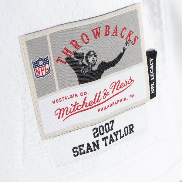 MITCHELL & NESS NFL WHITE ALT JERSEY WASHINGTON FOOTBALL TEAM 2007 SEAN TAYLOR