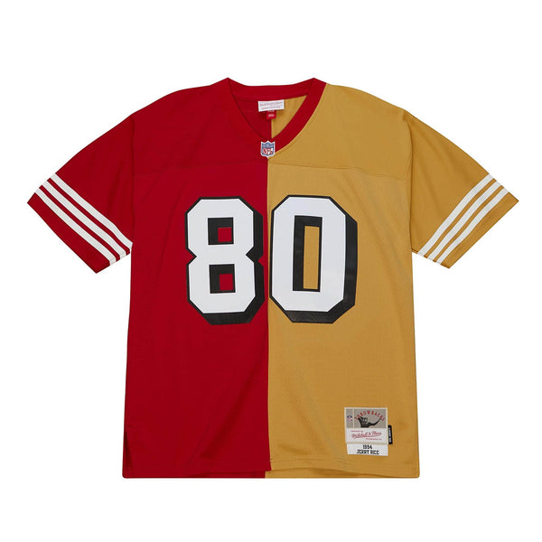 MITCHELL & NESS NFL SPLIT LEGACY JERSEY SAN FRANCISCO 49ERS 1994 JERRY RICE