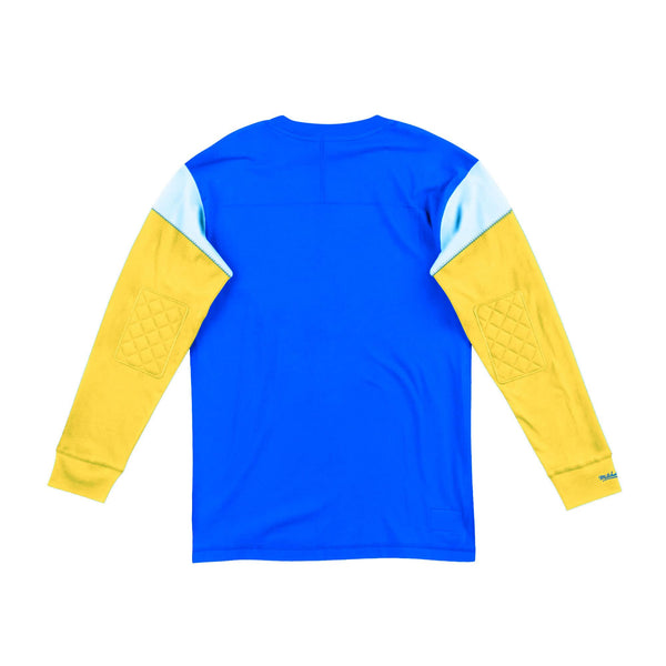 [LNSLDF18030-LARROYA] Mens Mitchell & Ness NFL Team Inspired Longsleeve Rams
