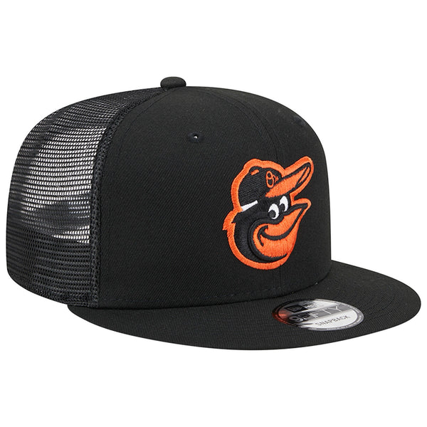 [60116962] Mens New Era MLB BALTIMORE ORIOLES 950 SNAPBACK 'CLASSIC TRUCKER'
