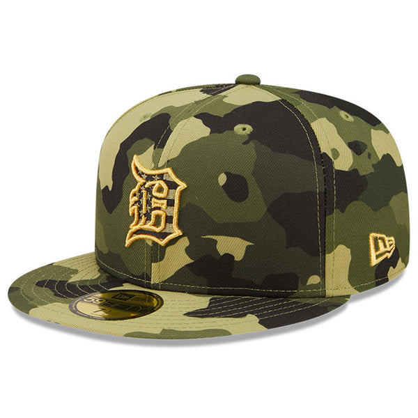 [60233734] Mens New Era MLB 2022 Detroit Tigers Armed Forces Date 5950