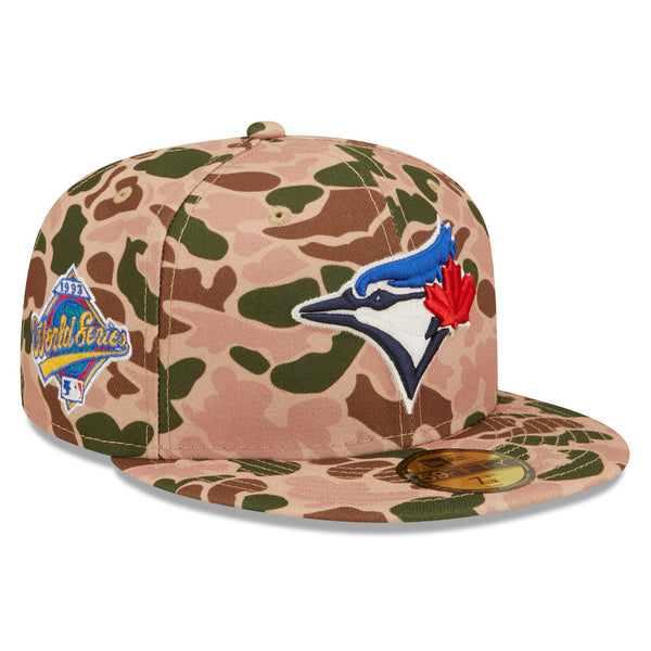 [60237956] MENS NEW ERA MLB TORONTO BLUE JAYS 5950 DUCK CAMO WS93 FITTED