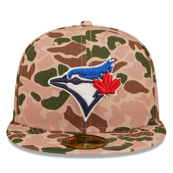 [60237956] MENS NEW ERA MLB TORONTO BLUE JAYS 5950 DUCK CAMO WS93 FITTED