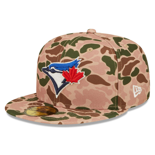[60237956] MENS NEW ERA MLB TORONTO BLUE JAYS 5950 DUCK CAMO WS93 FITTED
