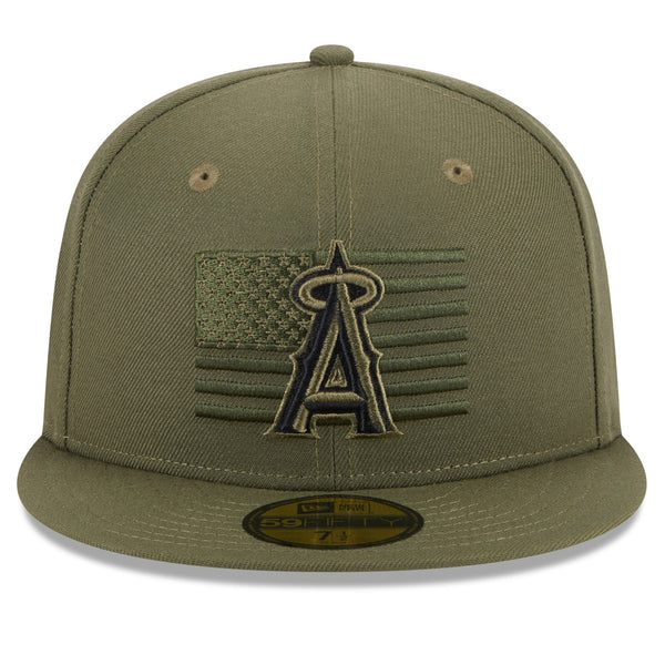 [60352770] Mens New Era MLB 5950 ARMED FORCES DAY ON-FIELD FITTED - LA ANGELS