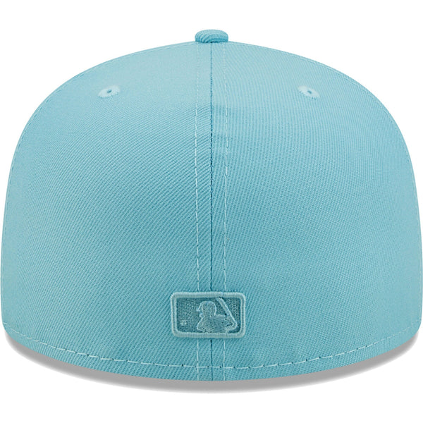 [60278392] Mens New Era MLB ATLANTA BRAVES 5950 FITTED 'COLOR PACK' - LIGHT BLUE