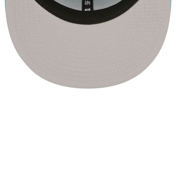 [60278392] Mens New Era MLB ATLANTA BRAVES 5950 FITTED 'COLOR PACK' - LIGHT BLUE