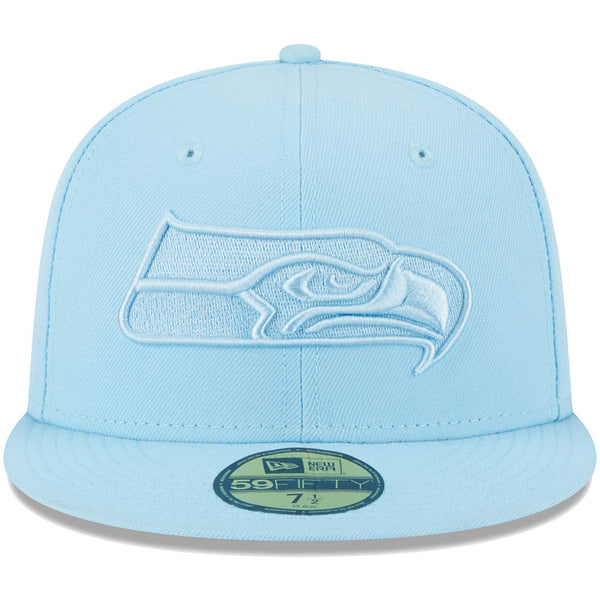 [60322811] MENS NEW ERA NFL SEATTLE SEAHAWKS 5950 COLOR PACK FITTED - SKY BLUE