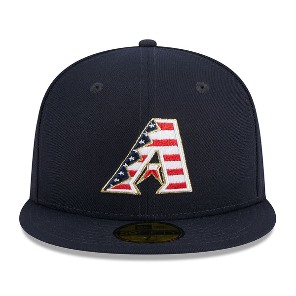 [60360507] MENS NEW ERA MLB ARIZONA DIAMONDBACKS 5950 JULY 4TH FITTED - NAVY