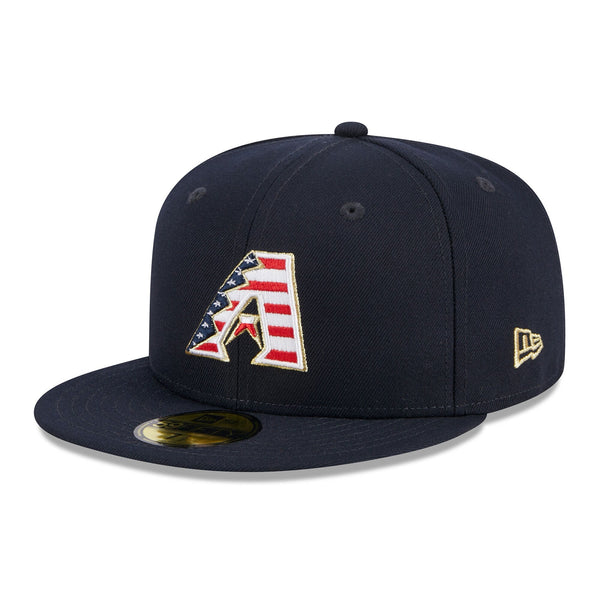 [60360507] MENS NEW ERA MLB ARIZONA DIAMONDBACKS 5950 JULY 4TH FITTED - NAVY