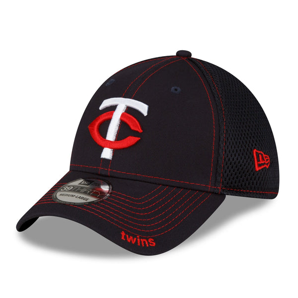 [10059489] MENS NEW ERA MLB MINNESOTA TWINS 3930 CLASSIC NEO TEAM FLEX - NAVY