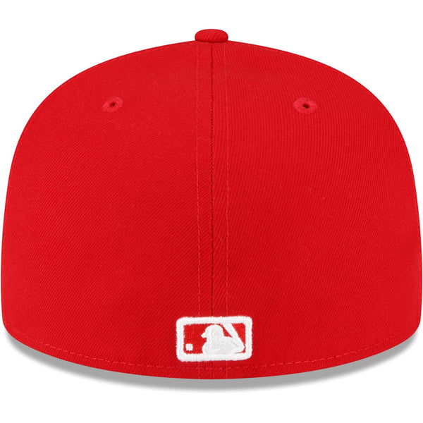 [60291316] Mens New Era MLB ATLANTA BRAVES 5950 FITTED 'SIDE PATCH ASG' - RED