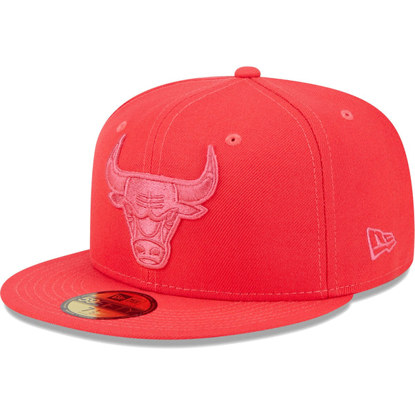 [60322440] MENS NEW ERA NBA CHICAGO BULLS 5950 COLOR PACK FITTED - RED