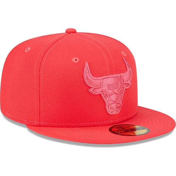 [60322440] MENS NEW ERA NBA CHICAGO BULLS 5950 COLOR PACK FITTED - RED