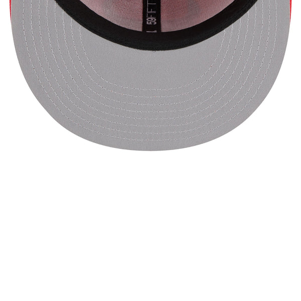 [60322440] MENS NEW ERA NBA CHICAGO BULLS 5950 COLOR PACK FITTED - RED