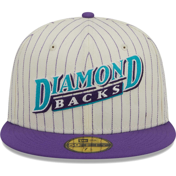 [60417775] MENS NEW ERA MLB ARIZONA DIAMONDBACKS 5950 RETRO SCRIPT FITTED