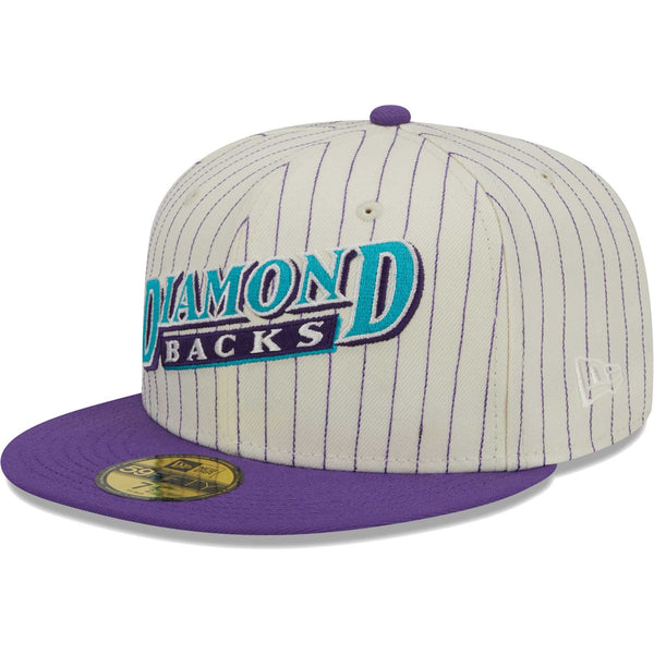 [60417775] MENS NEW ERA MLB ARIZONA DIAMONDBACKS 5950 RETRO SCRIPT FITTED