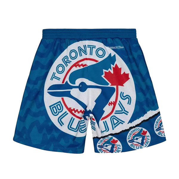 MITCHELL & NESS MLB JUMBOTRON 2.0 SUBLIMATED SHORTS TORONTO BLUE JAYS