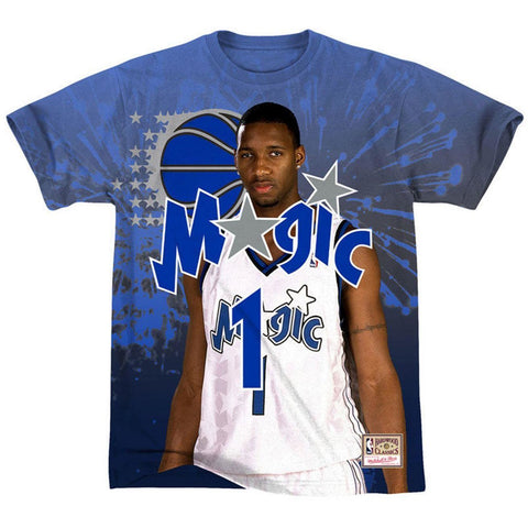 Mens Mitchell & Ness NBA City Pride Short Sleeve Tee Orlando Magic Tracy McGrady