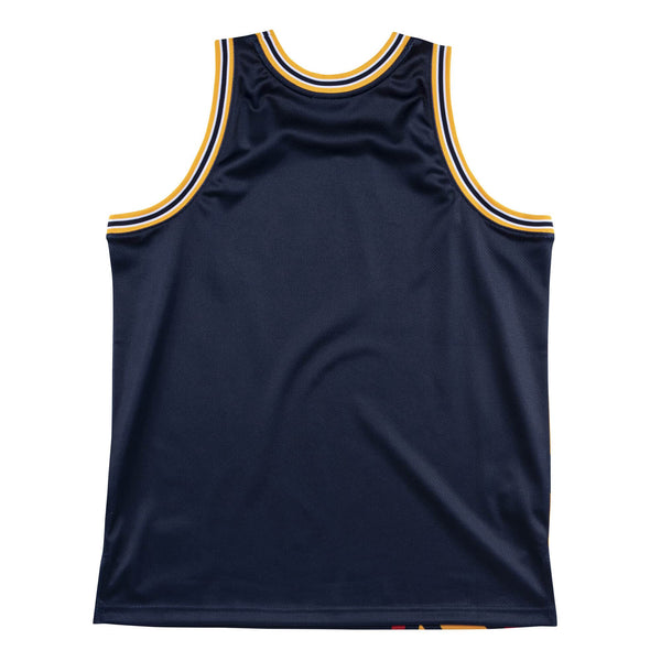 Mens Mitchell & Ness NBA Big Face Fashion Jersey Golden State Warriors