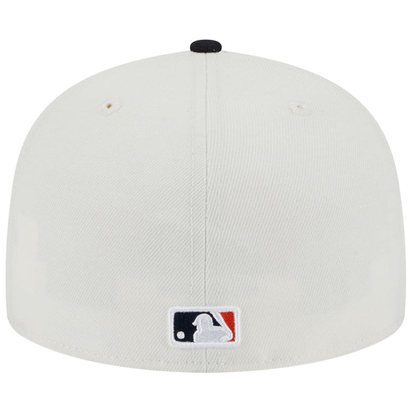 [60305775] MENS NEW ERA MLB HOUSTON ASTROS 5950 RETRO E1 FITTED - CREAM/ROYAL