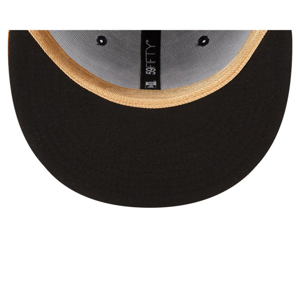 [60413994] MENS NEW ERA MLB HOUSTON ASTROS 5950 GOLD 2023 FITTED - NAVY/GOLD