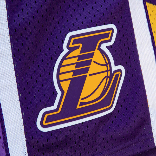 Mens Mitchell & Ness NBA HYPER HOOPS SWINGMAN SHORTS - LA LAKERS 2009