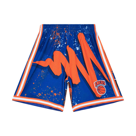 Mens Mitchell & Ness NBA HYPER HOOPS SWINGMAN SHORTS - NEW YORK KNICKS 1991