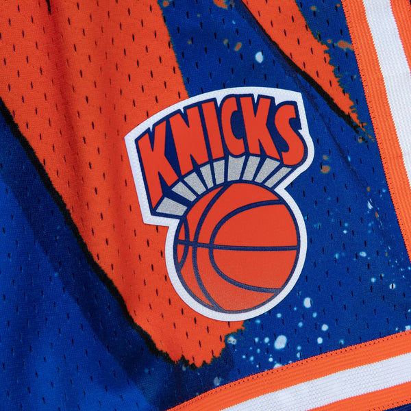 Mens Mitchell & Ness NBA HYPER HOOPS SWINGMAN SHORTS - NEW YORK KNICKS 1991