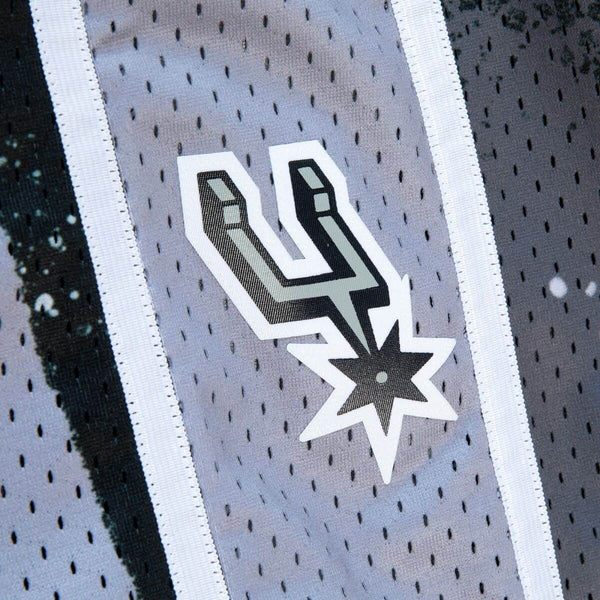Mens Mitchell & Ness NBA HYPER HOOPS SWINGMAN SHORTS - SAN ANTONIO SPURS 1998