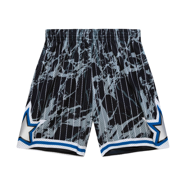 MITCHELL & NESS NBA TEAM MARBLE SWINGMAN SHORTS ORLANDO MAGIC 1994